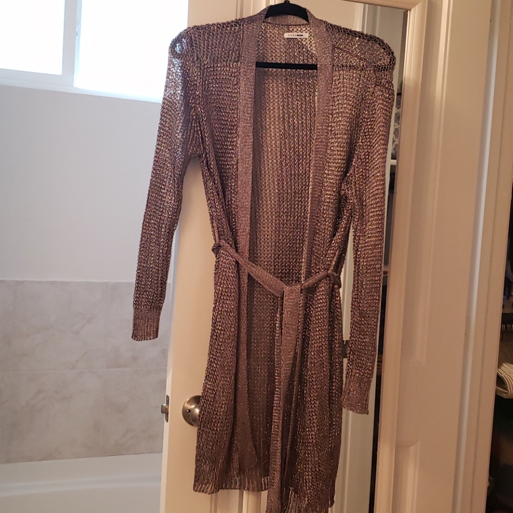 Fashion Nova Faux Chain Mail Cardigan
